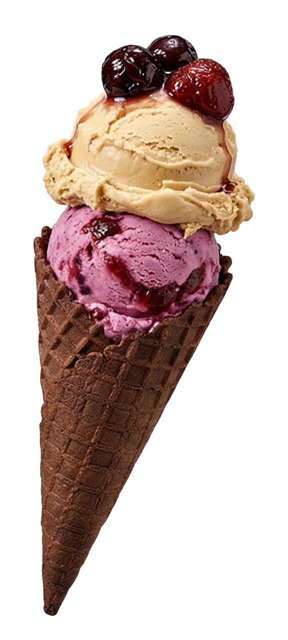 Gelato artesanal de chocolate Perolatte